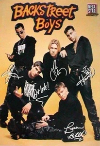 BACKSTREET BOYS POSTER Megastars RARE HOT NEW 24X36 - Picture 1 of 1