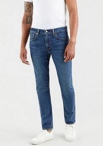 Levi's 512 Slim Taper Herren Jeans Stretch Denim Hose Blau Used Tapered Fit L30 - Bild 1 von 1