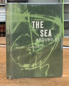1951 Sea Around Us Rachel Carson 1st Edition 2nd Printing Original Dust Jacket - Picture 1 of 20