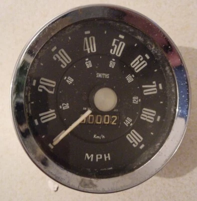 NOS - SMITHS 90 MPH SPEEDOMETER SN3313/00.  960 FITS HILLMAN SUPER MINX + OTHERS - Image 1 of 4