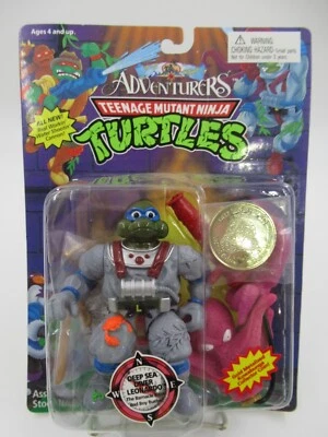 Teenage Mutant Ninja Turtles Deep Sea Diver Leonardo  Adventurers Figure TMNTs - Image 1 of 2