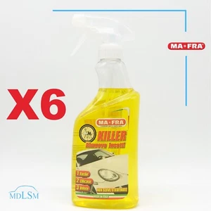 MAFRA KILLER RIMUOVE INSETTI DALLA CARROZZERIA DELL'AUTO FACILE VELOCE H0785 X6 - Imagen 1 de 1