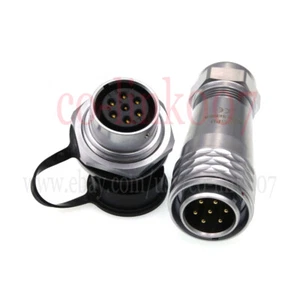 WEIPU SF20 7Pin Panel Mount Aviation Connector,SF2010 SF2015 Wire Cable Plug 10A - Picture 1 of 8