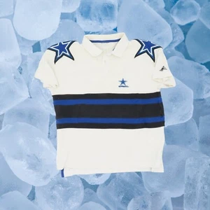 RARE Vintage Dallas Cowboys Apex One NFL Pro Line Polo Shirt Stich Stars XL - Picture 1 of 12