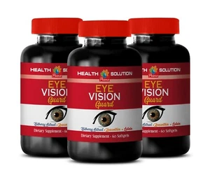 Vision Supplements - POWERFUL EYE VISION GUARD - Zeaxant 3 Flaschen 180 Weichkapseln - Bild 1 von 7