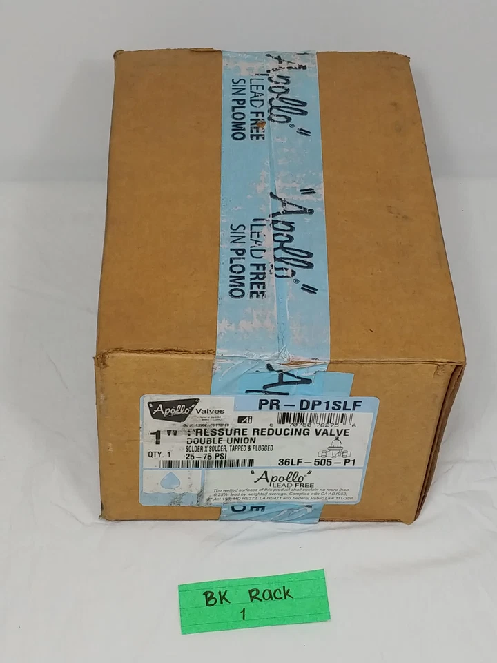 Apollo 36LF Series 1in Double Union Pressure Reducing Valve 36LF-500-P1 - Image 1 of 3