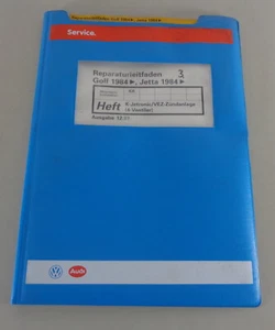 Manual de Taller VW Golf II Gti 16V k-Jetronic / Vez Sistema Encendido Stand 12/ - Imagen 1 de 3