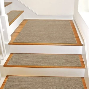 Non Slip Stair Landing Rug for Wooden Steps Indoor Stair Landing Mat Square 3... - Picture 1 of 7