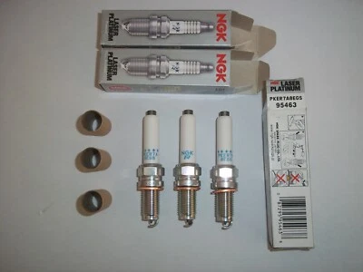 3 bujías NGK PKER7A8EGS para VW, AUDI, SEAT y ŠKODA 1.0 TSI, etc. Foto 1 de 4