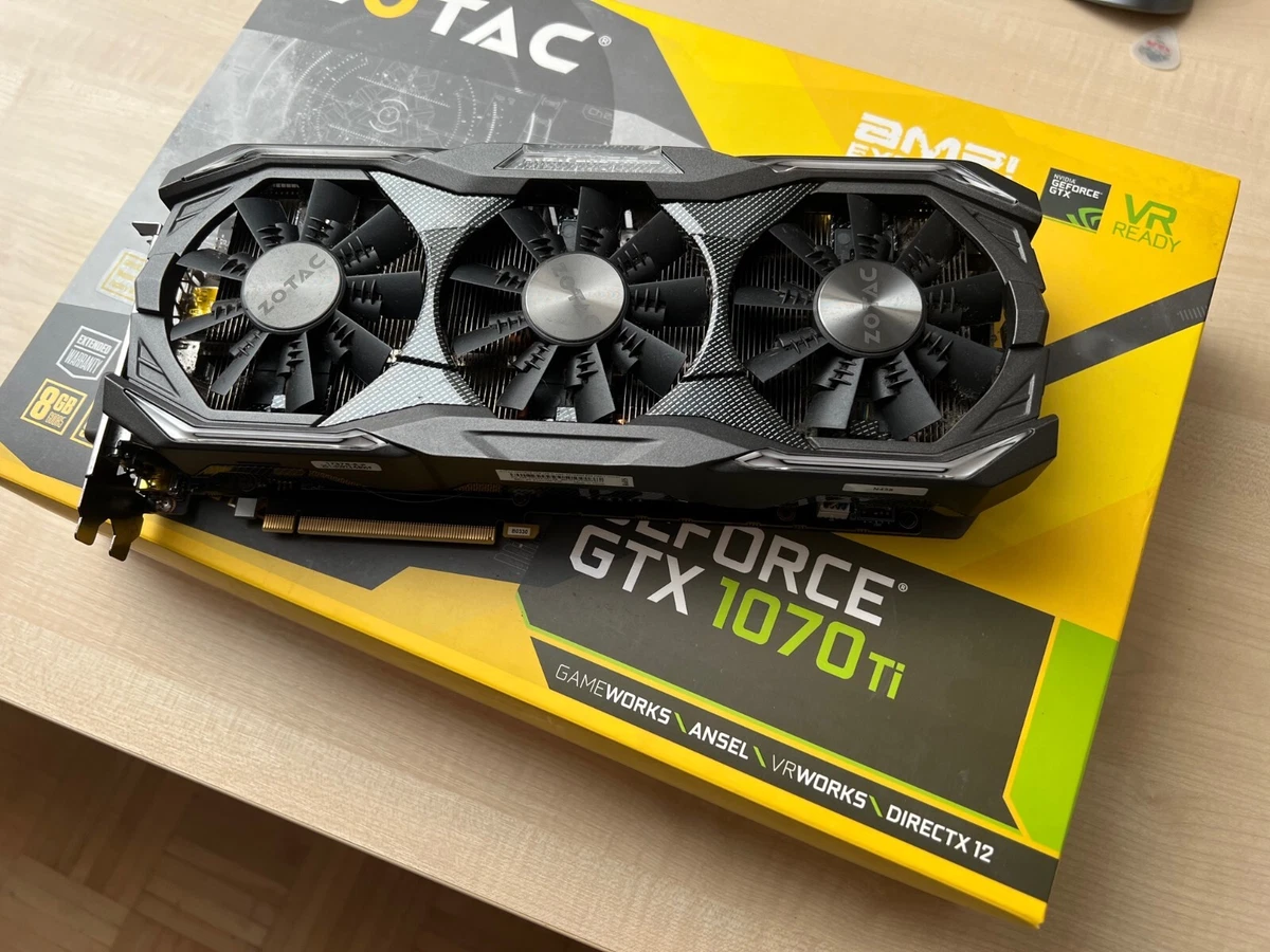 ZOTAC NVIDIA GeForce GTX 1070 Ti Computer Graphics Cards for sale