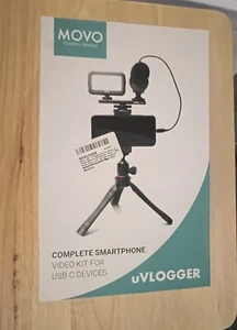 Movo uVlogger- Android/USB-C Compatible Vlogging Kit Phone Video Kit Accessor... - Picture 1 of 2