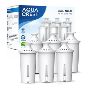 Replacement for Brita Water Filter,Pitchers,Dispensers by AQUA CREST,NSF TÜV SÜD - Picture 1 of 9