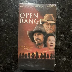 New Sealed VHS Open Range Robert Duvall Kevin Costner Annette Bening Free Ship! - Imagen 1 de 6