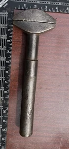 French double sided Adjustable Wrench Spanner 12" Vintage Tool WW2? - Foto 1 di 6