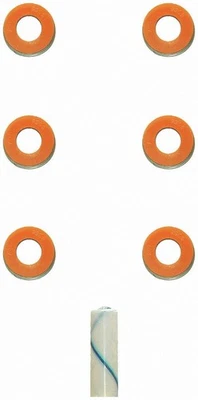 Juego de juntas de vástago de válvula de escape Fel-pro SS72839-1 para Ford 1993-1996 4,9 L 300 Foto 1 de 2