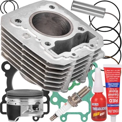 Engine Cylinder Piston & Top End Rebuild Kit For Kawasaki Bayou 250 KLF250 03-11 Foto 1 de 4