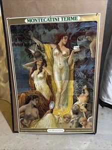Manifesto MONTECATINI TERME Keramik BASILIO CASCELLA Beauty Poster - Bild 1 von 5