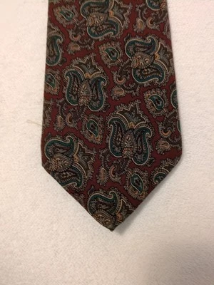 Neiman Marcus пейсли печать многоцветный дизайнерский классический галстук - Изображение 1 из 4