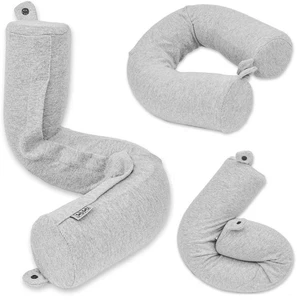 Twist Memory Foam Travel Pillow for Airplanes - Travel Neck Pillow for Sleepi... - Picture 1 of 8