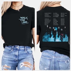 Enhypen Walk The Line Tour T-Shirt, Kpop Konzert Merch, Engene inspiriert Tee - Bild 1 von 7
