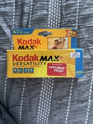 Kodak Max Versatility 400 Film Disposable Camera 24 Exposures - Image 1 of 4