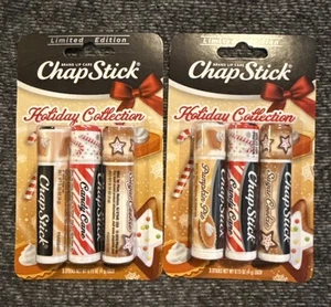 Chapstick Limited Edition Candy Cane pumpkin pie sugar cookie X2 - NEW - Picture 1 of 1