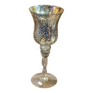 Mercury Glass Candle Holder - Picture 1 of 1