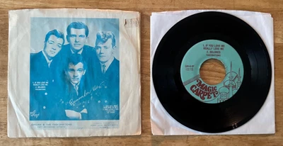 DOO WOP  45 7" EP JORDAN & THE FASCINATIONS IF YOU LOVE ME REALLY I LOVE YOU - Image 1 of 2