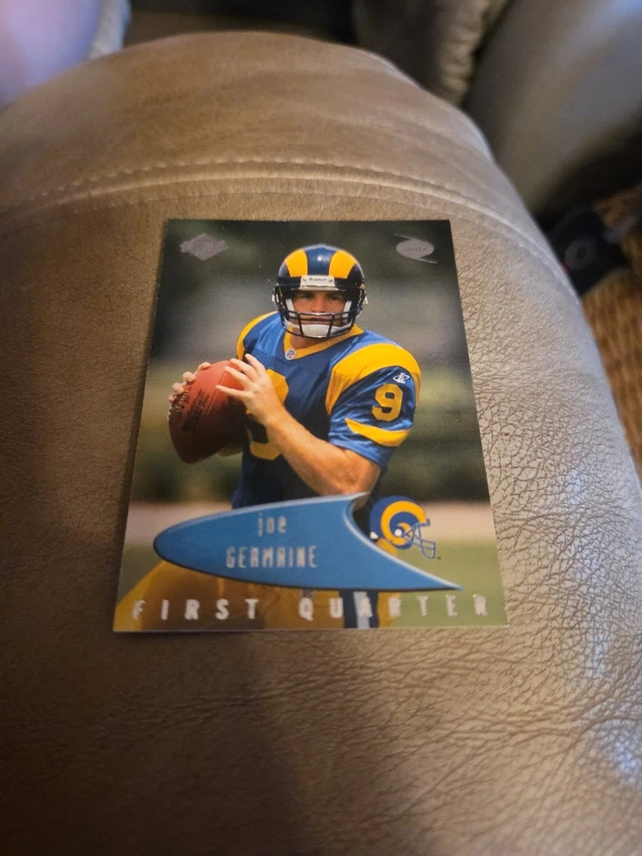 1999 Collector's Edge Odyssey Joe Germaine #121 Rookie RC Rams - Image 1 of 2