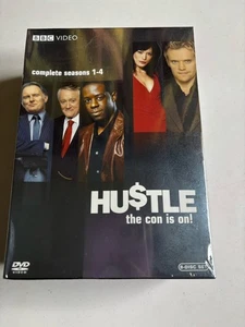 HUSTLE Complete Seasons 1 2 3 4 DVD BBC TV Series 8-Disc Con Crime NEW NTSC - Picture 1 of 3