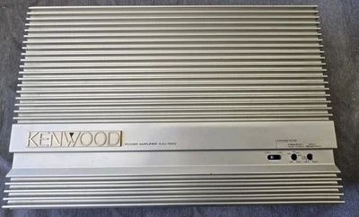 AMPLIFICADOR AMPLIFICADOR COCHE KENWOOD KAC-1023 OLD SCHOOL 100% TOTALMENTE PROBADO Y FUNCIONAL Foto 1 de 4