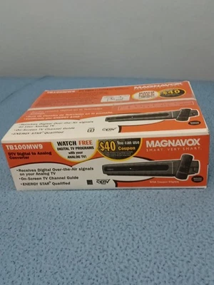 Magnavox TB100MW9 DTV Digital to Analog Converter Box Brand New - Image 1 of 4