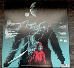 Waxwork Records Vinyl Soundtrack Friday The 13th Part V: A New Beginning 1985 LP - Picture 1 of 6