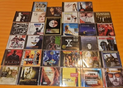 33CDs Soundtrack Sammlung Marvel Kill Bill Blade Herr Der Ringe Disney Akte X  - Bild 1 von 4