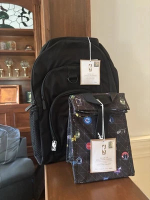 Pottery Barn School LARGE BACKPACK LUNCH NBA Basketball Bag sport Disney travel - Image 1 of 4