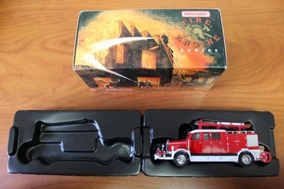 Matchbox Models Of Yesteryear Fire Engine YFE06 1938 Mercedes KS15 Truck MIB - Image 1 of 4