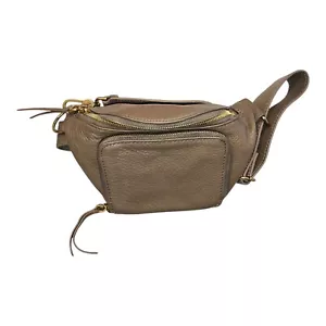Borsa a tracolla Hobo in pelle marrone con dustbag nuova senza etichette donna - Foto 1 di 6