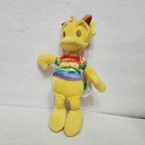 Disney Rainbow Collection Gänseblümchen Ente Plüschtier limitierte Auflage gelb 9 Zoll - Bild 1 von 7
