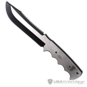 Hunting Knife Blade Blank 009 - 440C Steel - 12" OAL - Picture 1 of 1
