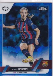Topps Chrome Women CL 2022/23 No. 14 Aitana Bonmati Sapphire - Bild 1 von 2
