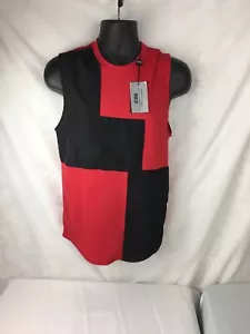 MEN CSG Red/ Black Size S Sleeveless NWT - Picture 1 of 3