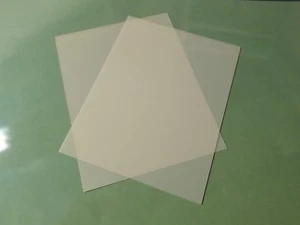 2 Mylar Sheets for Duck Goose Turkey Calls .010 4.25" X 5.5" Cut Your Own Reeds - Picture 1 of 1