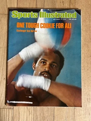 Vintage Sports Illustrated Magazine September 27, 1976 Ken Norton Ali Boxing - Image 1 of 4