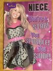 Hannah Montana Nichte Geburtstagskarte NEU mit Umschlag 