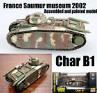 Easy Model Surviving Wwii Char B1 Tank France Saumur Museum 2002 1:72 No Diecast