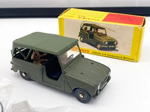 Dinky Toys Ref 815 Renault R4 Sinpar 4X4 Gendarmerie Militär - Bild 1 von 21
