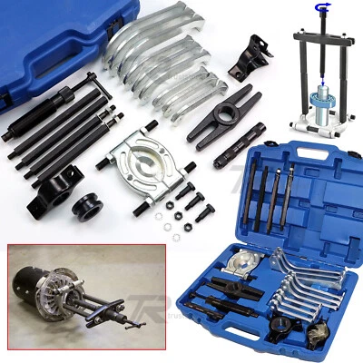 MARKENLOS 10Ton Hydraulischer Abzieher Werkzeug Lagerabzieher Abziehersatz 2-armig 3-armig