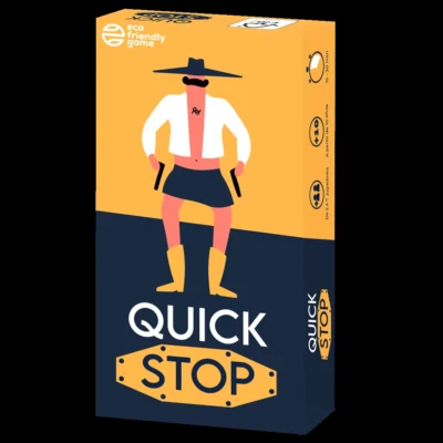 Asmodee Quick Stop Board Game | Fast-Paced Family Game | 2024 Toy Grand Prize - Image 1 of 4