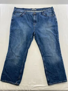 Denver Hayes Men's Straight Leg Blue Jeans Size 48/30 Cotton High Rise Denim - Picture 1 of 4