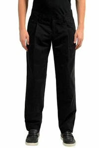 Dolce & Gabbana Men's Black Casual Pleated Pants US 32 IT 48 - Picture 1 of 4